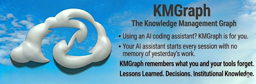 KMGraph - Using an AI coding assistant? KMGraph is for you.
